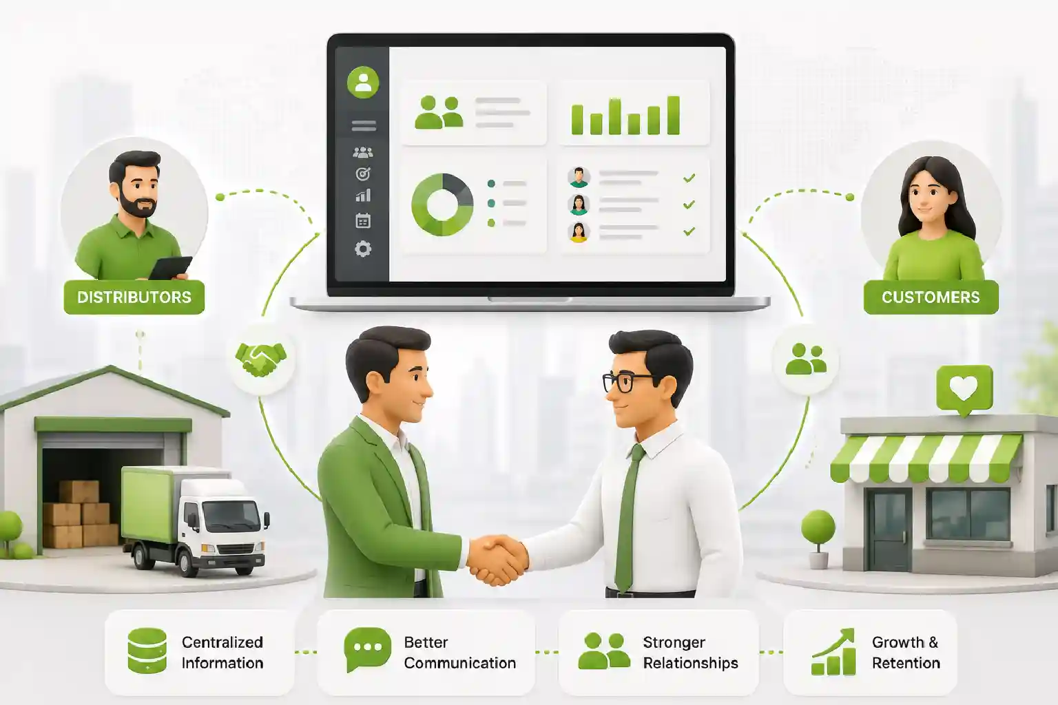 Manage Distributor & Customer Relationships